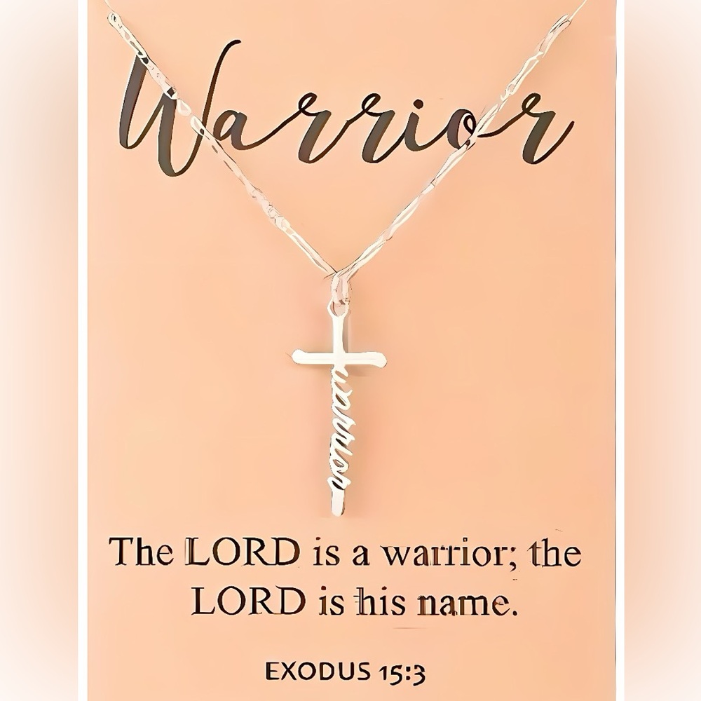 NWT GORGEOUSLY DELICATE STAINLESS STEEL WARRIOR NECKLACE OTHER STYLES AVAILABLE